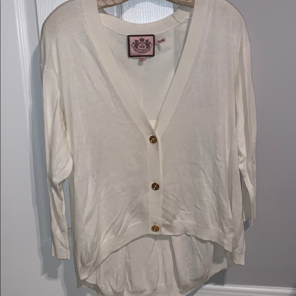 Juicy Couture Cream Sweater